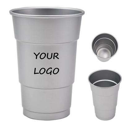 Picture of 17OZ REUSABLE CUSTOM ALUMINUM STADIUM CUP