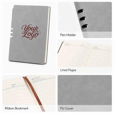 Picture of A5 PU NOTE BOOK with Pen Holder