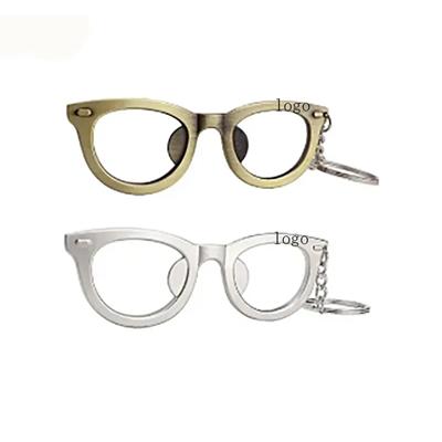 Picture of METAL BOTTLE OPENER KEYRING CHAIN with Sunglasses Shape