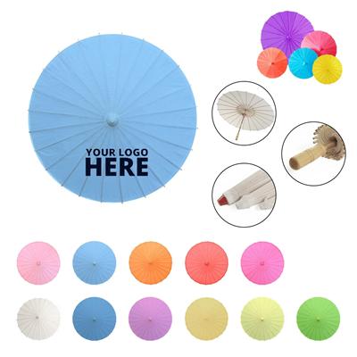 Picture of DIY BLANK PAPER UMBRELLA with Wood Handle