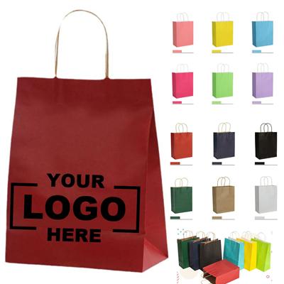 Picture of RECYCLED KRAFT PAPER SHOPPING BAGS