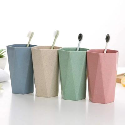 Picture of 7OZ WHEAT STRAW DIAMOND-SHAPED CUP