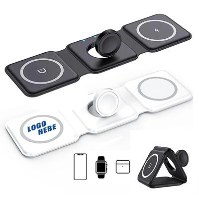 Picture of 3- IN-1 FOLDING MAGNETIC FAST CORDLESS CHARGER