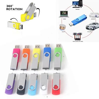 Picture of 8GB USB FLASH JUMP DRIVE FOLDING STORAGE MEMORY