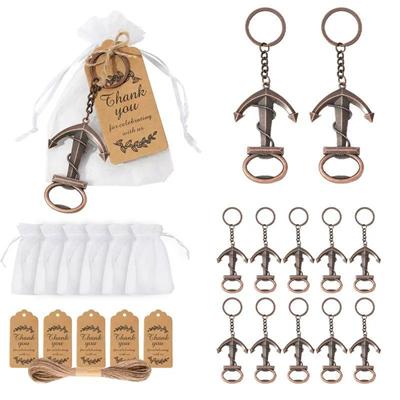 Picture of SHIP ANCHOR KEYRING CHAIN BOTTLE OPENER