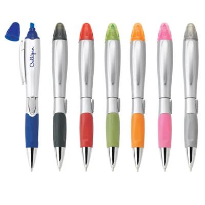 Picture of DUAL TIP HIGHLIGHTER BALL PEN