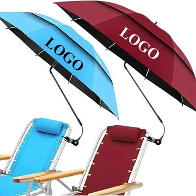 Picture of FOLDING LOUNGE CHAIR CLAMP UMBRELLA