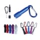 MINI TORCH CARABINER KEYRING CHAIN image 2