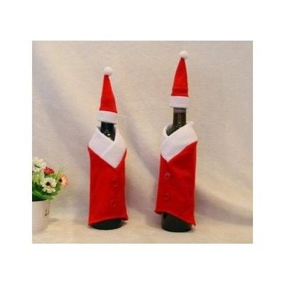 Picture of CHRISTMAS WINE BOTTLE COVER