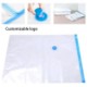 CLEAR TRANSPARENT SUCTION COMPRESSION BAG image 2