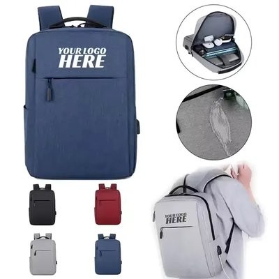 Picture of BUSINESS SLIM BACKPACK RUCKSACK with USB Charger Port