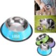 STAINLESS STEEL METAL PET DOG BOWLS image 2