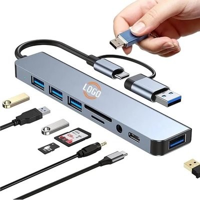 Picture of 8IN1 USB HUB.
