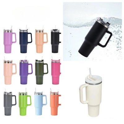 Picture of 40OZ 2,0  STAINLESS STELL METAL VACUUM THERMAL INSULATED TUMBLER.