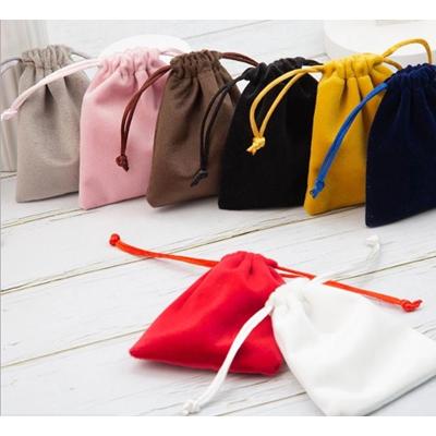 Picture of VELVET BAG, MINI POUCH, MINI-DRAWSTRING BAG