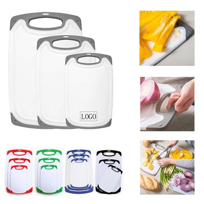 Picture of SET OF 3 PLASTIC COOKING CUTTING BOARD