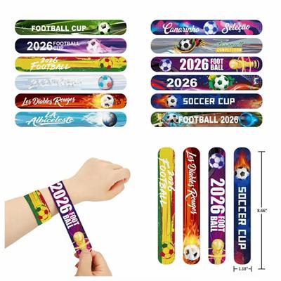 Picture of WORLD FOOTBALL CUP SILICON WRIST BAND PRINTED COUNTRY FLAGS