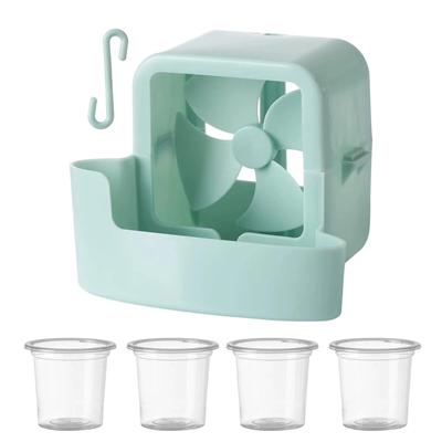 Picture of FLOOR FAN with Suspended Ice Cube Block Cooling Device