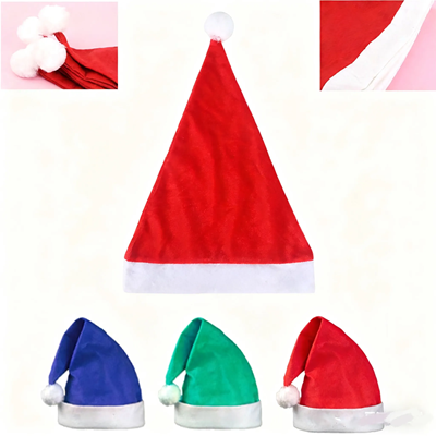 Picture of BLANK NON-WOVEN FATHER CHRISTMAS SANTA HAT