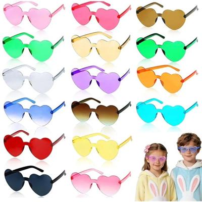 Picture of CHILDRENS HEART SHAPE RIMLESS SUNGLASSES