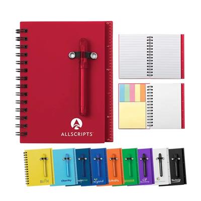 Picture of SPIRAL STICKY NOTE BOOK with Pen
