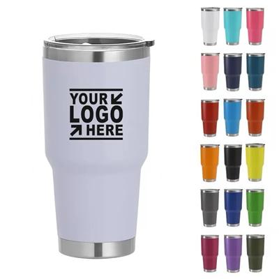 Picture of 30 OZ STAINLESS STEEL METAL VACUUM THERMAL INSULATED TUMBLER