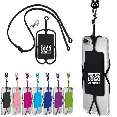 Picture of NECK PHONE LANYARD with Card Pocket