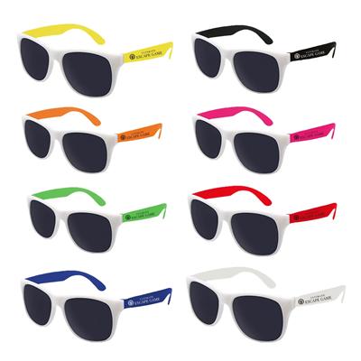 Picture of WHITE TRIM SUNGLASSES