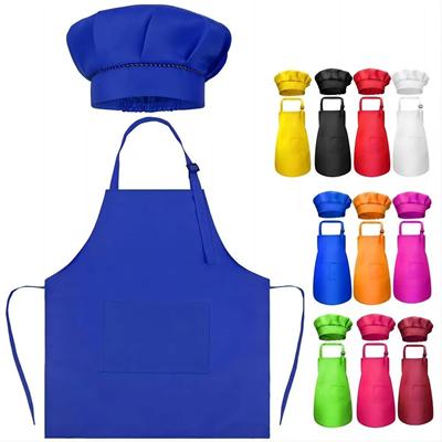 Picture of CHILDRENS APRONS CHEF HATS SET