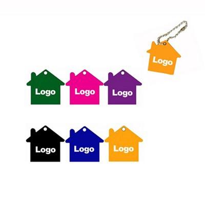Picture of HOUSE SHAPE PET ID KEY TAG
