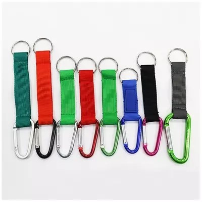 Picture of ALUMINUM CARABINER LANYARD with Keyring