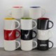 14OZ CERAMIC POTTERY STACKED MUG image 2