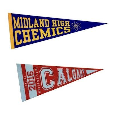 Picture of PROMOTIONAL FABRIC PENNANT TRIANGULAR FLAG