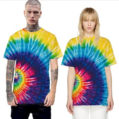 Picture of KRAZY TEES TIE DYE STYLE T-SHIRTS
