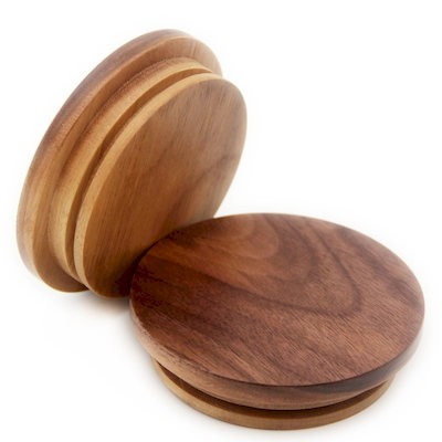 Picture of BLACK WALNUT GLASS LID