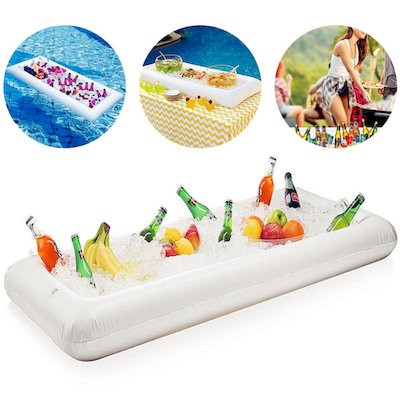 Picture of INFLATABLE SERVING POOL PARTY BUFFET LUAU COOLER TRAY