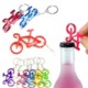 BICYCLE BOTTLE OPENER W & KEY CHAIN image 2