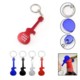 GUITAR SHAPE BOTTLE OPENER KEYCHAIN image 2