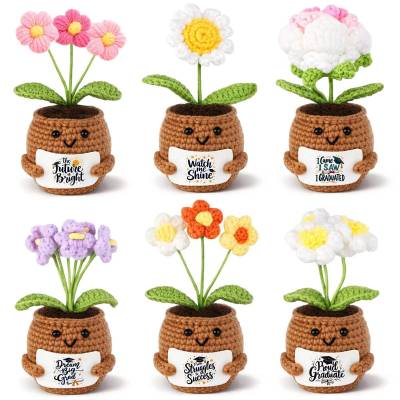 Picture of HANDMADE POSITIVE FLOWER CROCHET