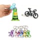 BICYCLE METAL BEER BOTTLE KEYCHAIN image 2