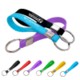 SCREEN PRINTED SILICONE WRIST BAND KEYCHAIN image 2