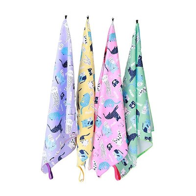 Picture of CARTOON PRINTED CHILDRENS BEACH TOWEL 