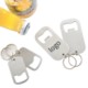 Picture of STAINLESS STEEL METAL FLAT BOTTLE OPENER KEYCHAIN 