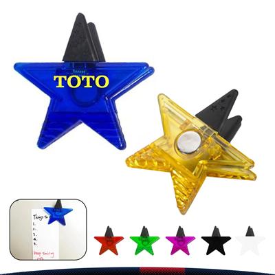 Picture of JUMBO SIZE STAR MAGNETIC MEMO CLIP W & STRONG GRIP