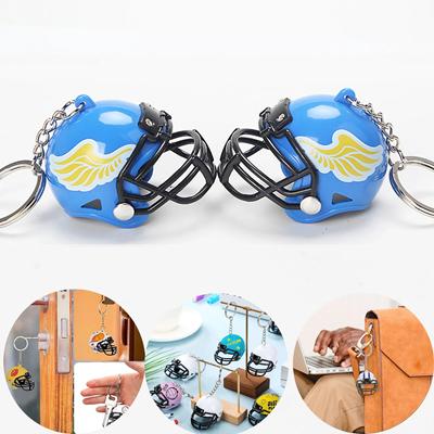 Picture of MINI FOOTBALL HELMET KEYRING CHAIN