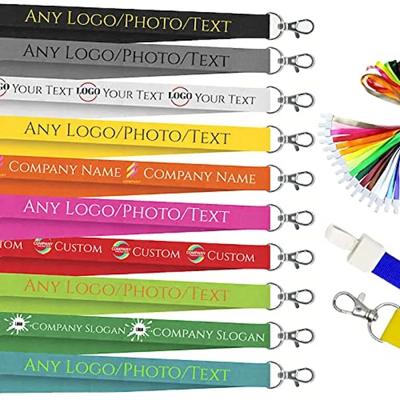Picture of BUSINESS POLYESTER ID BADGE LANYARD with Lobster Clasp
