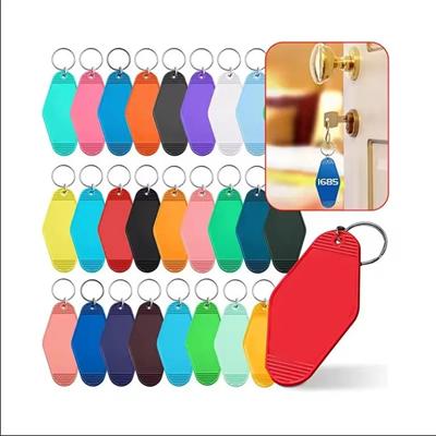 Picture of PLASTIC HOTEL KEYRING CHAIN