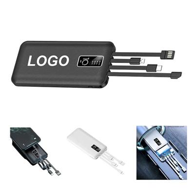 Picture of 10000MAH POWER BANK 4 BUILT in Cables Fast Charger