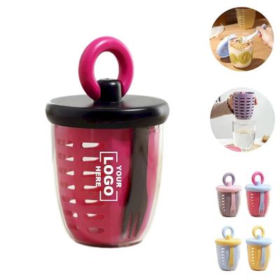 Picture of PORTABLE YOGURT FRUIT CUP with Strainer
