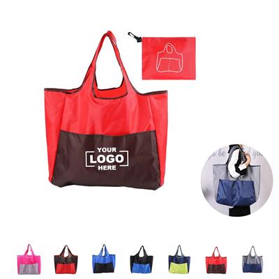 Picture of FOLDING POLYESTER SHOPPER TOTE BAG